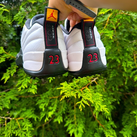 AIR JORDAN RETRO 12 ‘TAXI’ GOLF SHOE. BRAND NEW, UNWORN. SZ 9 M. SAME DAY SHIP. - Picture 3 of 4